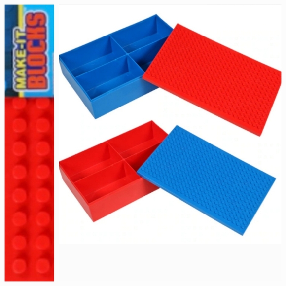 2/$8 Make-It Blocks Compartmentalized Storage Cases, 5.25x8.125 in. - Picture 6 of 6